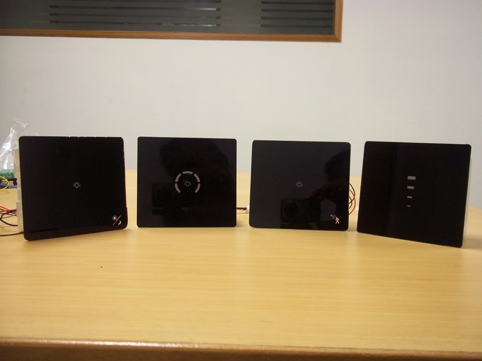 Gallery of prototype switches and dimmers