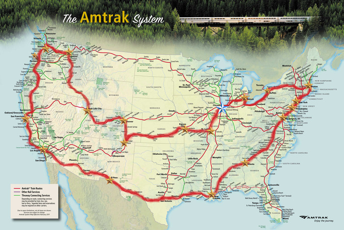 The route that we will be taking.