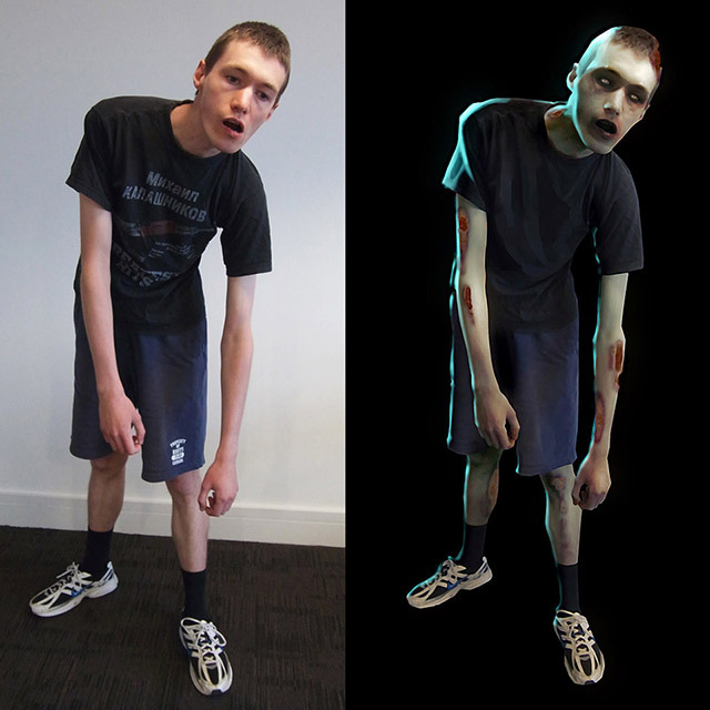 Tom Clark badass Zombie Backer gets a zombie likeness of himself in the game!