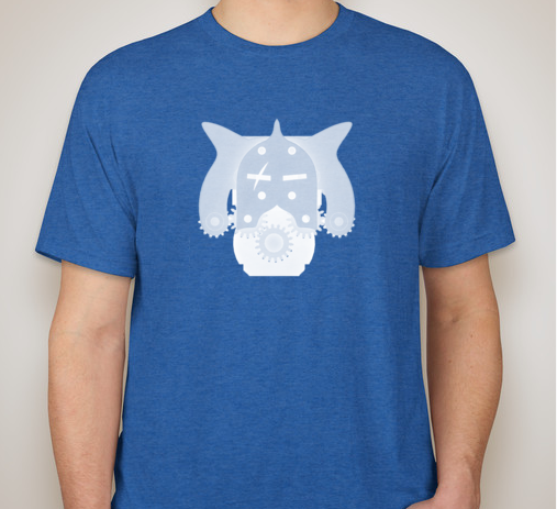 What we expect our shirt to look like once a design is chosen!