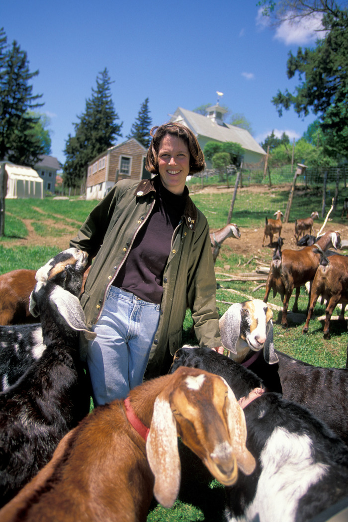 Liz with very social nubians http://www.kindraclineff.com/