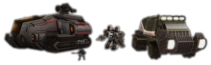 Armored Personnel Carrier, SCV and Troop Transport