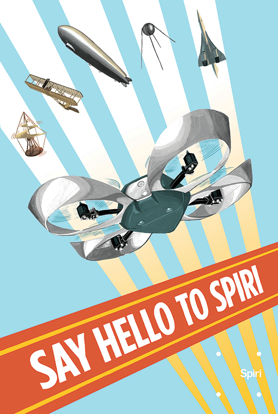 Spiri Poster by Gillian Goerz