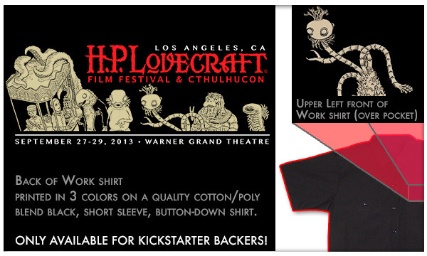 HPLFF-LA work shirt ONLY AVAILABLE HERE! (+$35 add-on)