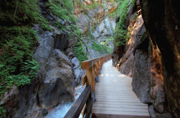 Explore Wimbachklamm in Bavaria's Berchtesgaden National Park.