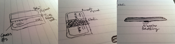 The sketches that started it all.