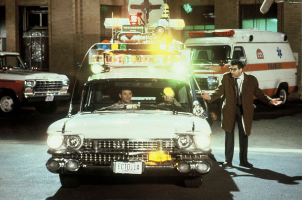 Louis' cousin Sherman Tully (Eugene Levy) originally saved the guys from the psych ward.