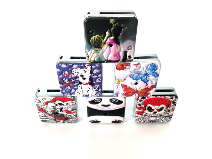 ParaShoot cameras with custom skins