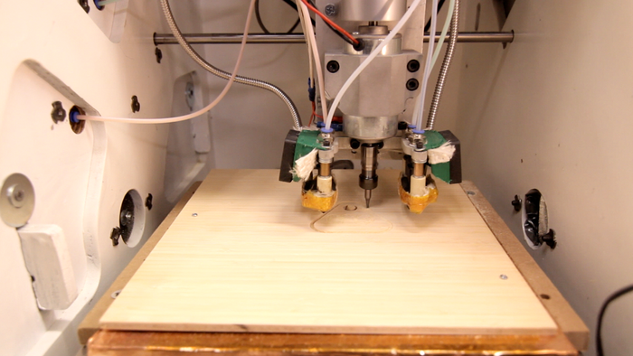 Microfactory milling bamboo