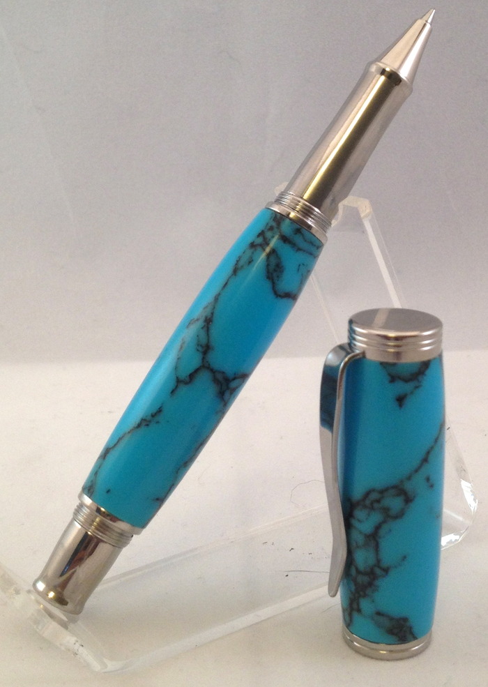 Trustone Turquoise Rollerball Pen