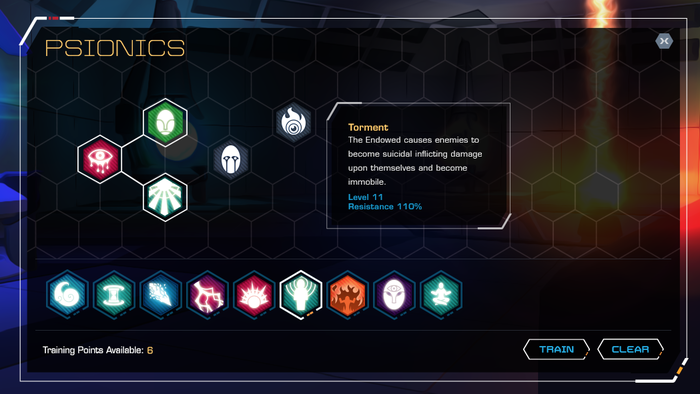 Pre-Alpha UI Design - Disciplines of the Endowed
