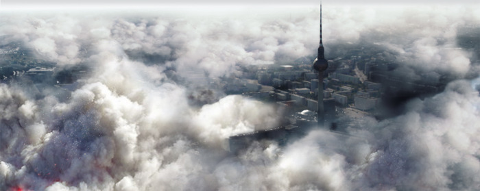 Scene Concept (Berlin Skyline after collapse)