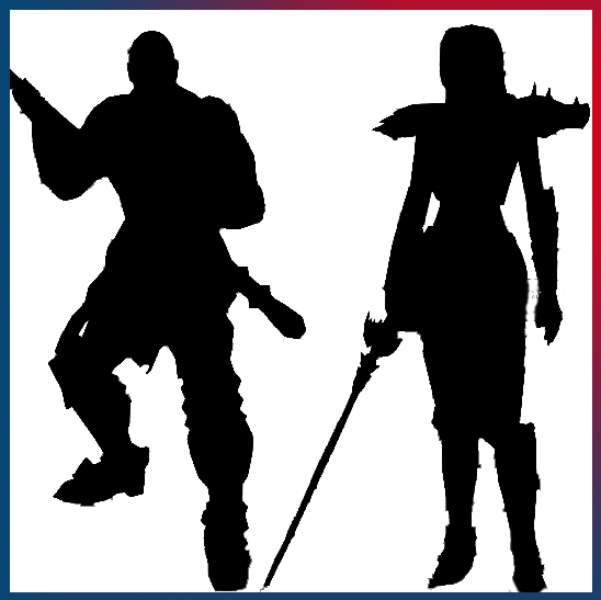 Backer Custom Character Silhouette