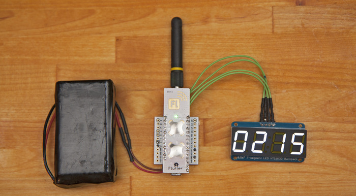 Flutter displaying data with an inexpensive display