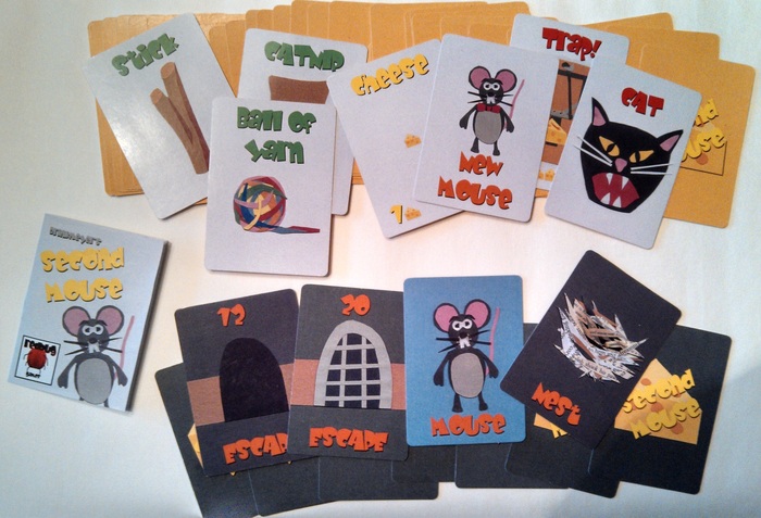 1x Survival Guide (Instructions), 36x Draw Cards, 12x Starter Cards