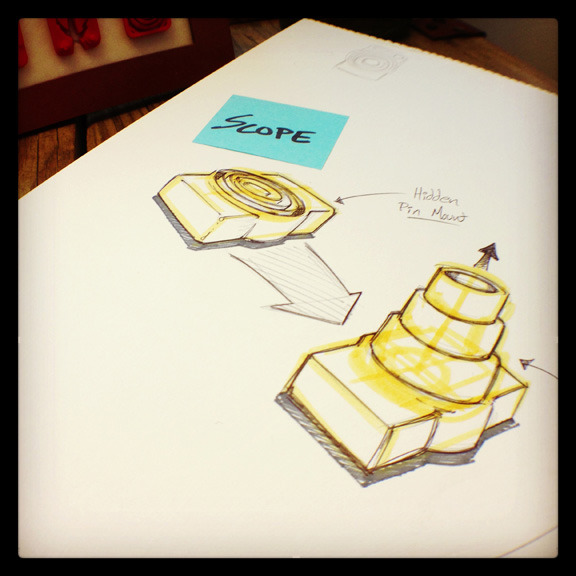 'Scope' - Demos your printer's ability to print telescoping mechanism.