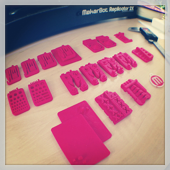 Development of the first 3D Printer Test Kit (3DPTK)