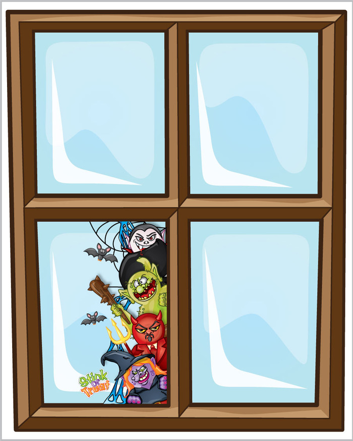 Window cling decoration