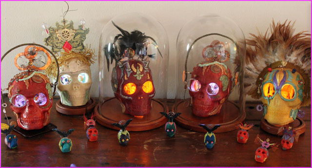 Backers will get skulls before Halloween and Day of the Dead.