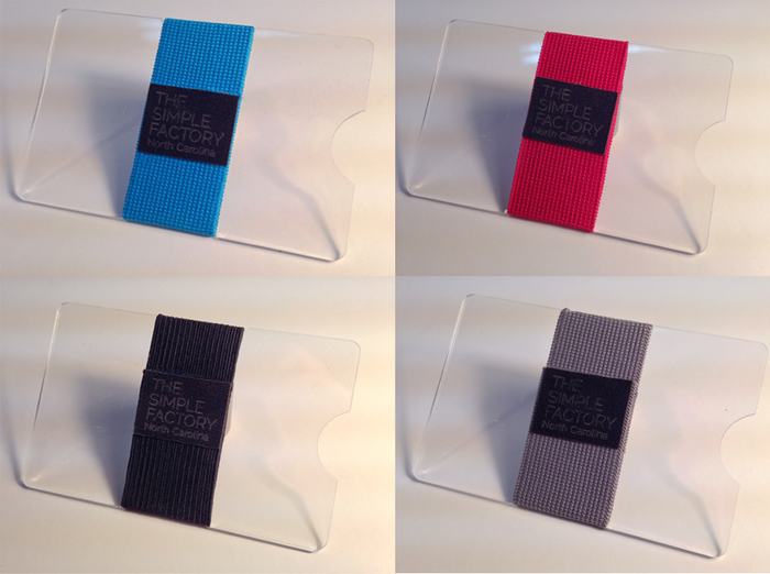 A sample of some of the elastic band colors, more will be available as well!
