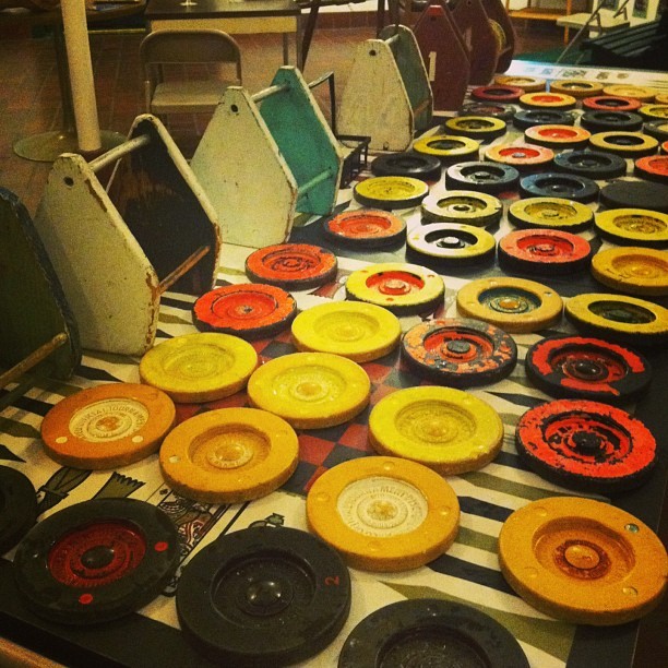 Shuffleboard requires extremely high tech equipment.