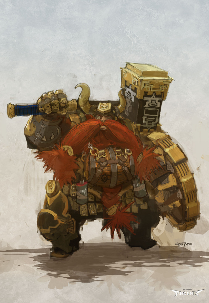 Gorek Greyhelm, Captain of the Royal Guards of Stormhammer