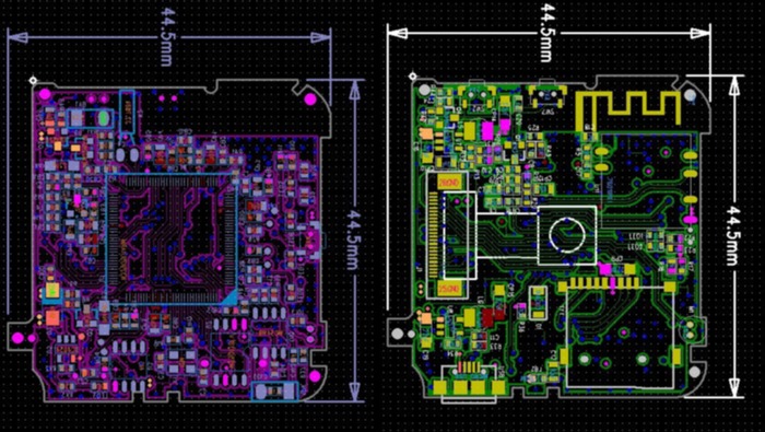 ParaShoot single eight layer PCB board design (proprietary)
