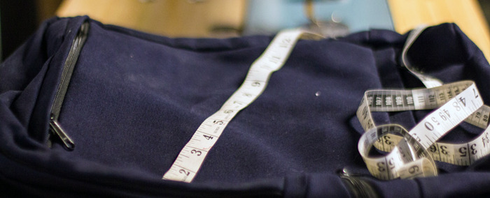 One of our last prototypes before we made the sample.