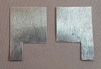 Cut Aluminum Electrodes