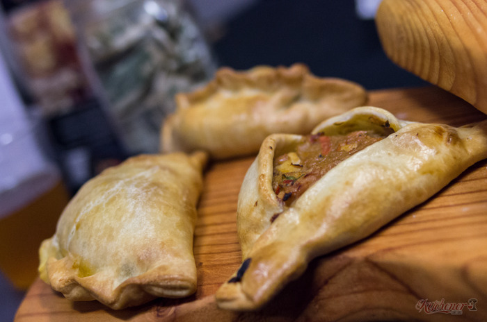 Javi's Cooking Argentine empanadas made at Kitchener Oakland