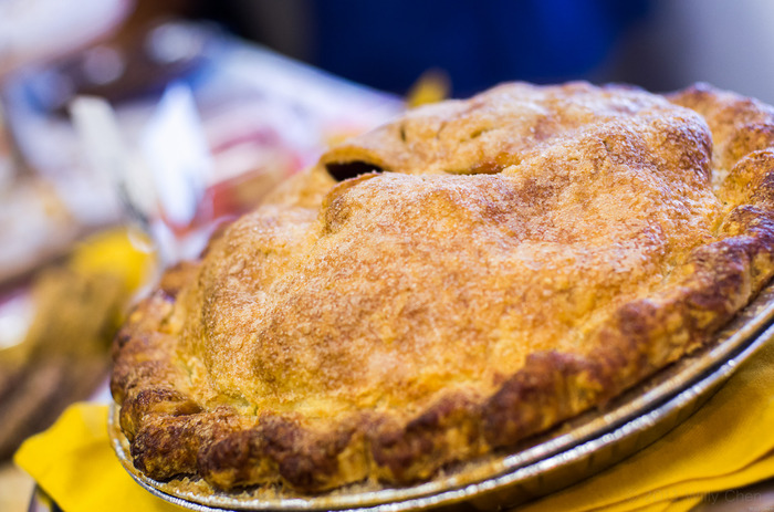 A beautiful pie made by Tart! Bakery