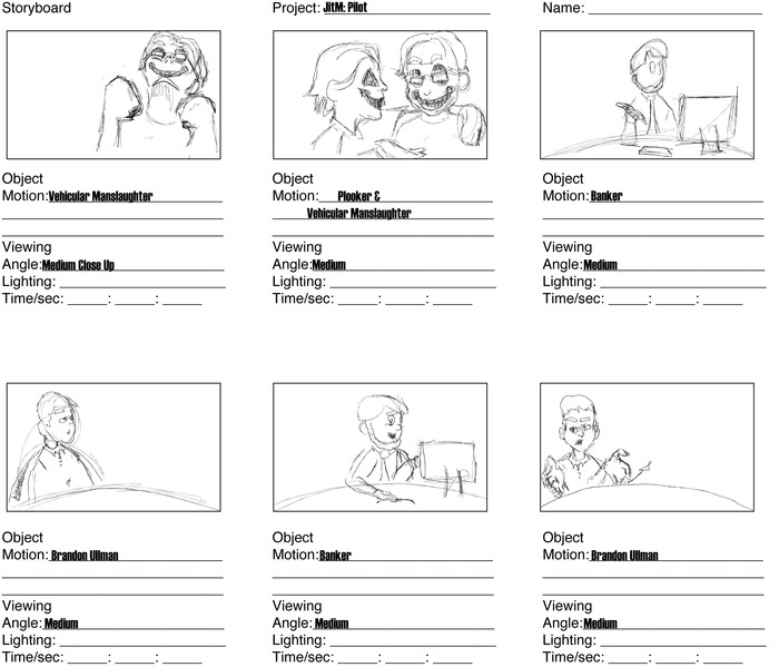 More Storyboard Panels