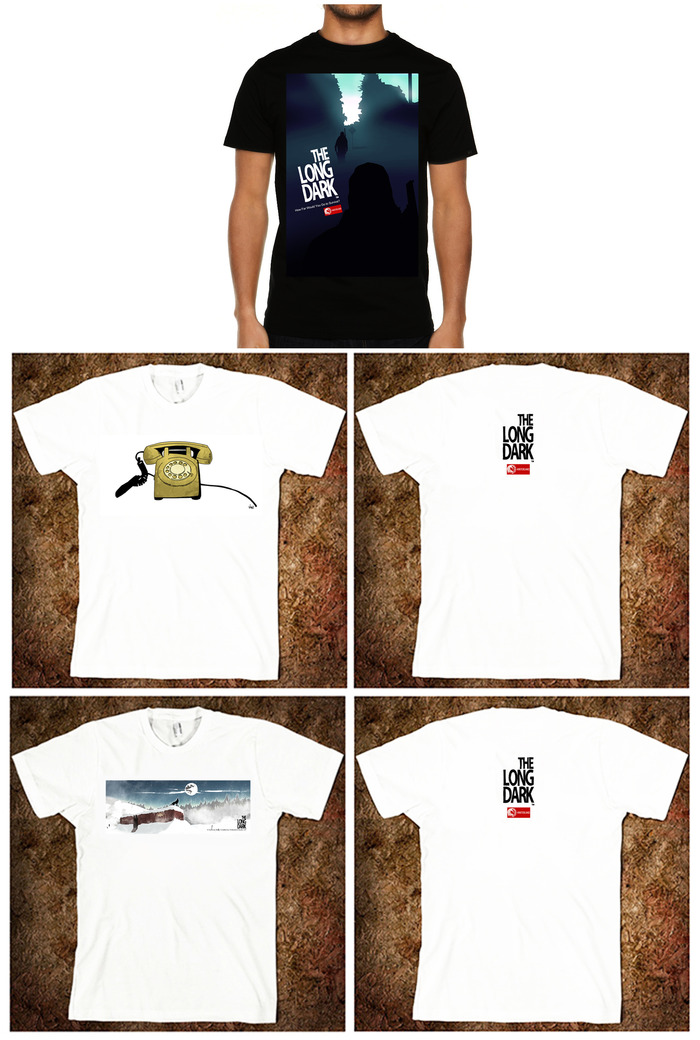 T-shirt (choose from three available designs)