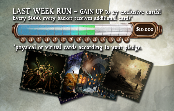 The last week run! Unlock additional cards together!