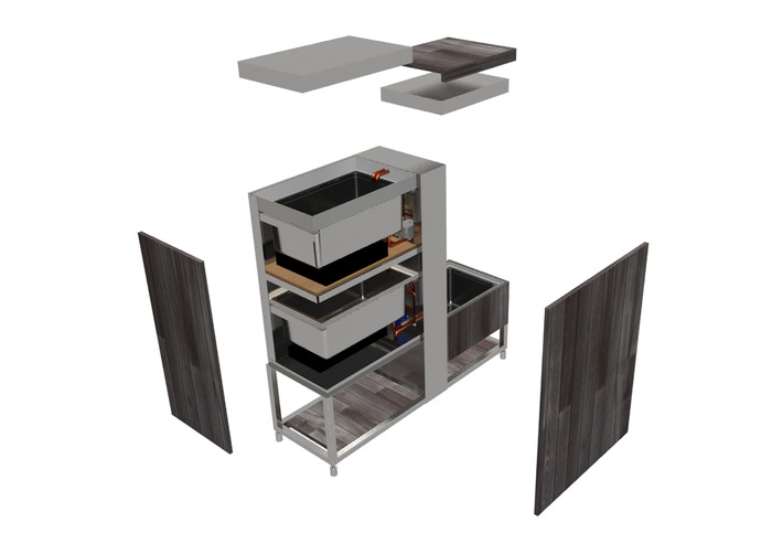 Render of our pre-production design.