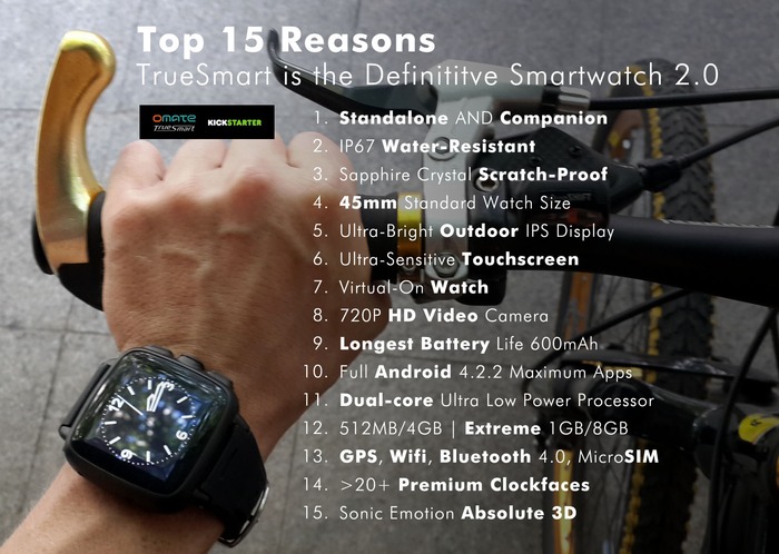 Last hours, get your TrueSmart on Kickstarter now - Be a Pioneer!