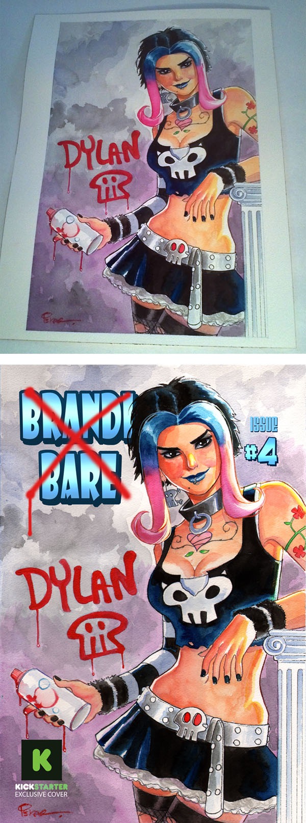 original art/exclusive cover