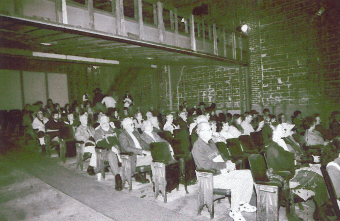 During our renovation, we stayed open as much as we could. Our theater is one of the only community resources for arts and entertainment.