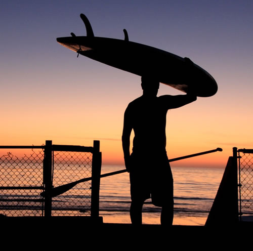 Early SUP Gets the Waves...