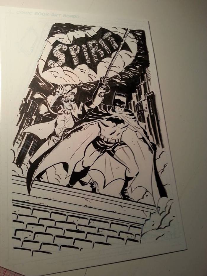 The third story is called ECHO FROM BEYOND TIME and will feature JOHN BROGLIA (God Complex) on art duties. A group of bank robbers accidently awaken an ancient subterranean evil, and it's up to Doc Unknown to save the day!
