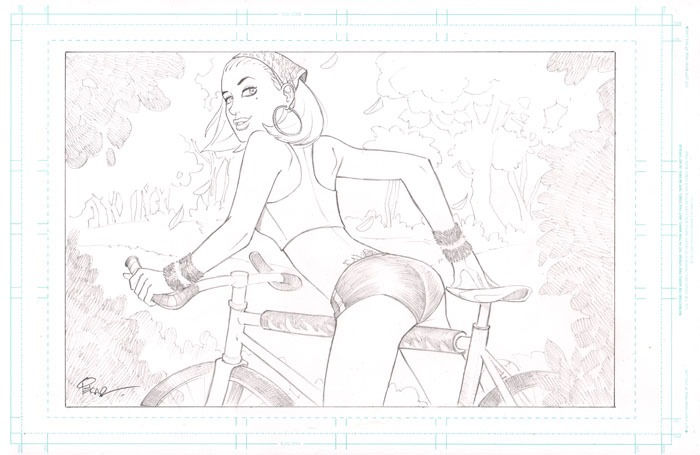 Rosie Original art 11"x17" (pencil)