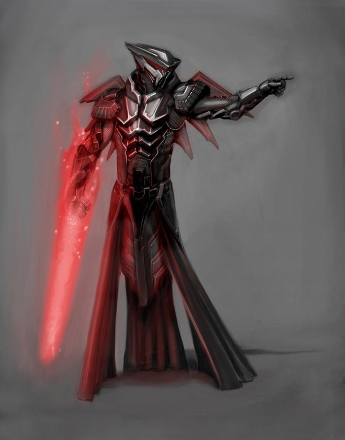 Brandon Perlow Digital Character Piece of "Darth Floater"