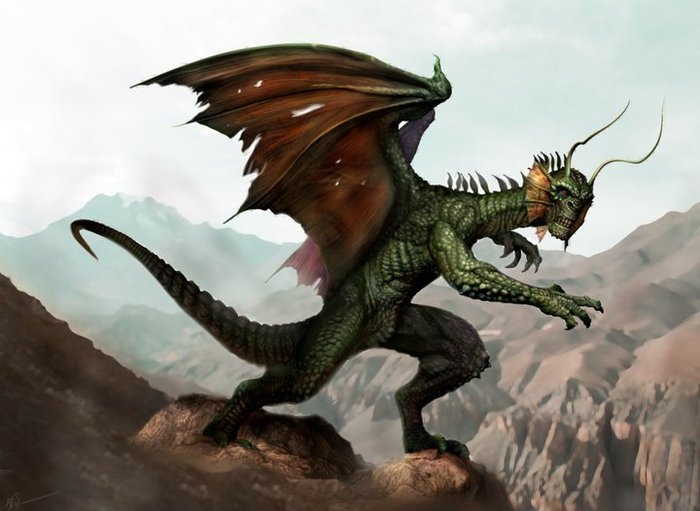 Brandon Perlow digital painting of "FingFangFoom"