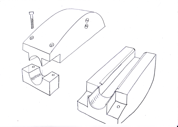 We soon turned our focus to frame mounted bracket.