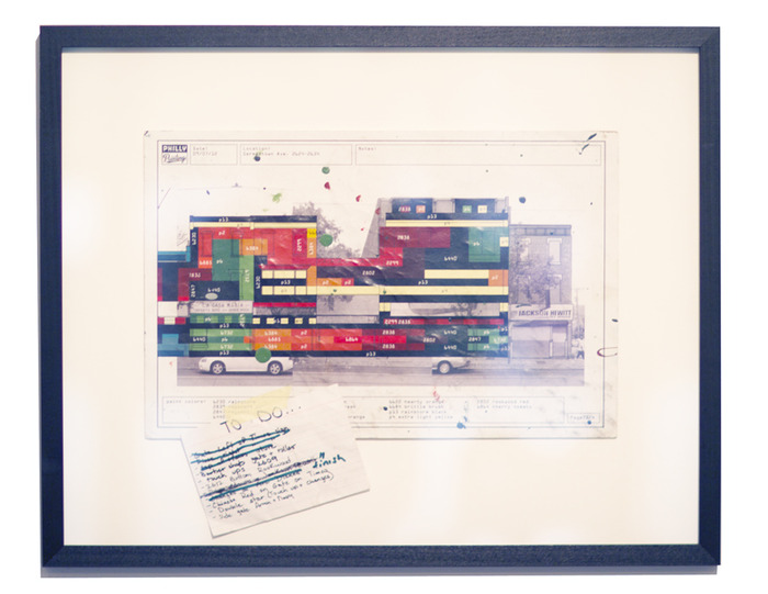 Example of paint plan