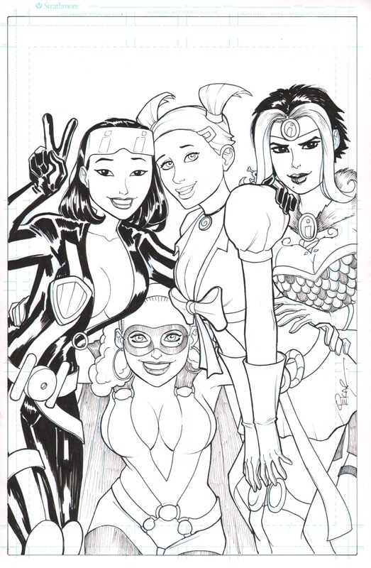 Original Inked Cover Art (11"x17")