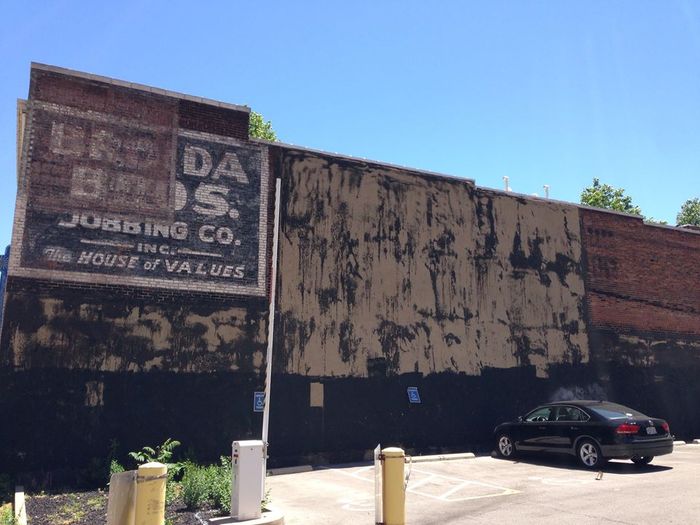 See? This old wall needs a serious facelift!