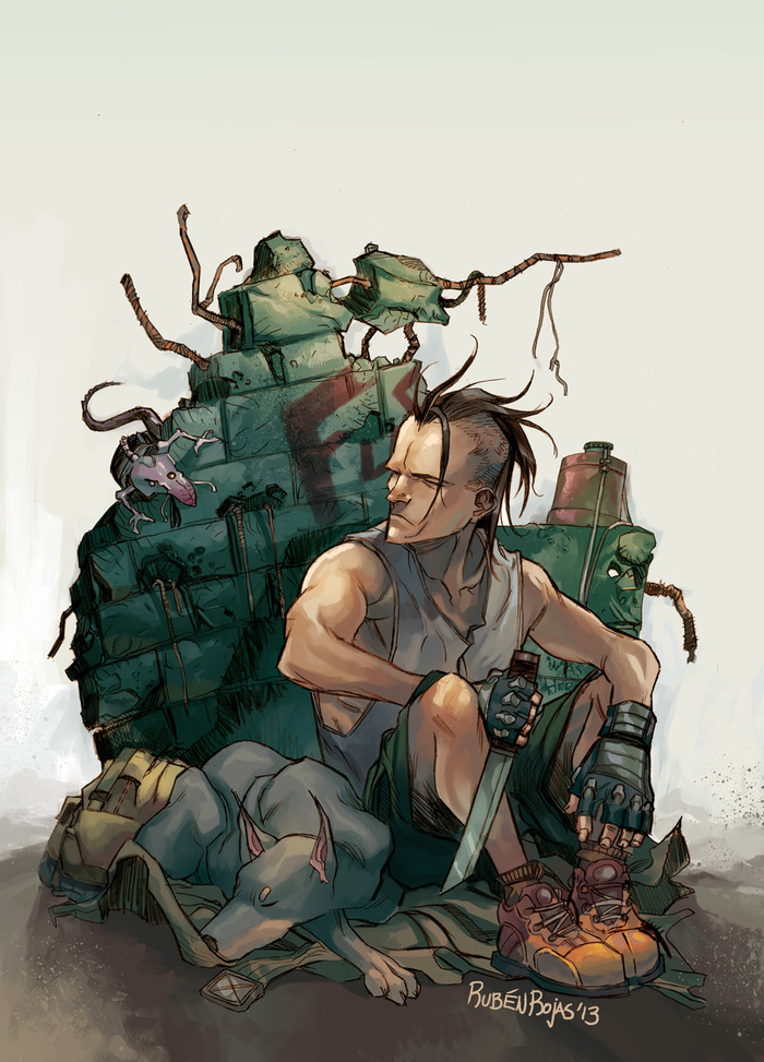 Art by Ruben Rojas, RUIN #1 cover