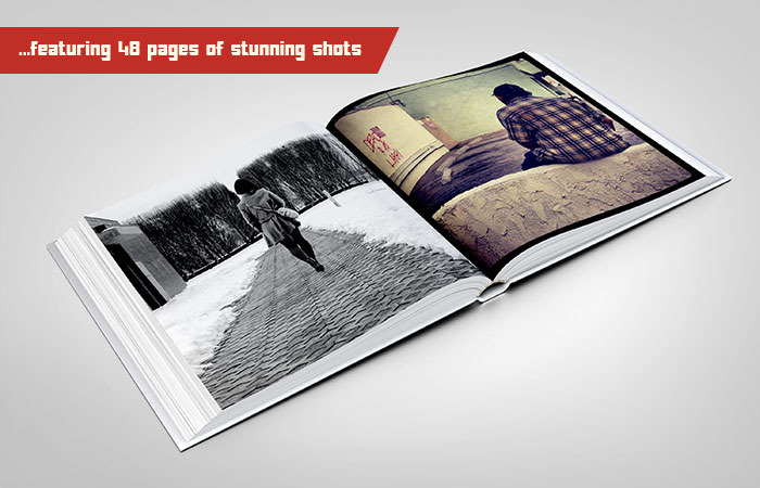 Here's a sample of the photography that will adorn the pages of the 48-page journal