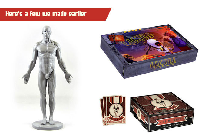 Left: Male anatomy figure. Top: 404: Law Not Found. Bottom: Prime Wars